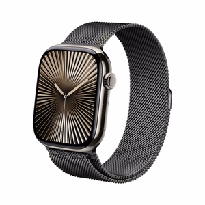 Crong Milano Steel stainless-steel strap for Apple Watch 38 / 40 / 41 / 42 mm, graphite