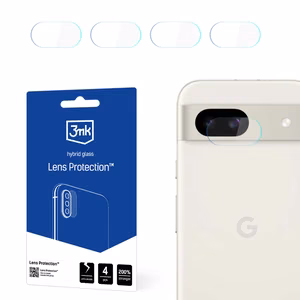 3mk Lens Protection kameran linssisuoja Google Pixel 8a -laitteelle, 4 sarjaa