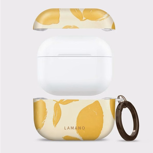 Lamano Tech-Protect Case for AirPods Pro 3 - Yellow and White