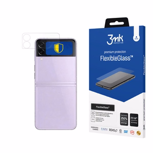 Samsung Galaxy Z Flip 3 5G (Front) – 3mk FlexibleGlass puhelimen näytönsuoja
