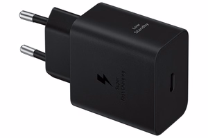 Seinälaturi Samsung EP-T4511XBEGEU 45W USB-C / USB-C -kaapelilla 1.8 m, musta