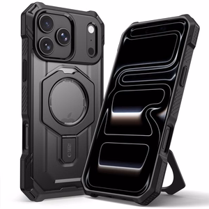 Tech-Protect MagForce MagSafe suojakuori mallille iPhone 17 Pro / 18 Pro – mattamusta