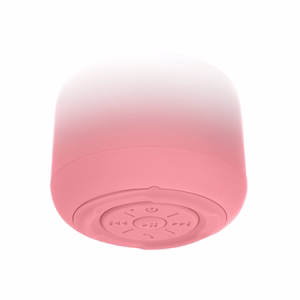 Setty pyöreä kaiutin GB-900, valko-pinkki liukuväri