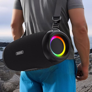 Dudao Y21Pro langaton kaiutin RGB-taustavalaistuksella Bluetooth 5.3 musta