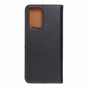 SMART PRO Book nahkainen läppäsuojakuori Xiaomi Redmi Note 10 Pro:lle musta