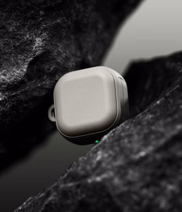 Ringke Onyx Magnetic suojakuori Samsung Galaxy Buds 4 / 4 Pro:lle harmaa