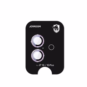 Joyroom JR-MSJ0275 suojalasi iPhone 16/16 Plus linsseihin - vaaleanpunainen