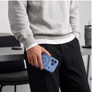 Tech-Protect BasicMag MagSafe -suojakuori iPhone 17 Pro / 18 Pro -malleille, matta vaaleansininen