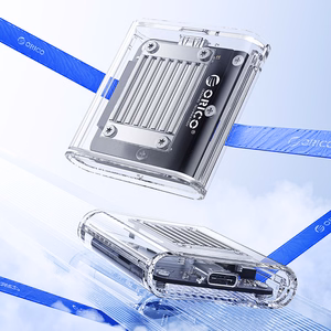 Orico TC20-M2-10G M.2 NVME USB-C 3.2 Disk Caddy - Transparent