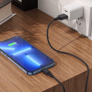 Kaapeli USB-A - Micro USB Hoco 2,4A 1 m X90 musta