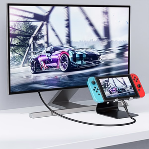 Acefast C1 USB-C / HDMI videokaapeli 4K 60 Hz HDR 1,8 m - musta