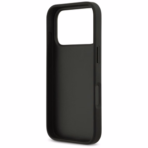 Guess 4G Double Card Triangle Suojakuori iPhone 17 Pro:lle musta