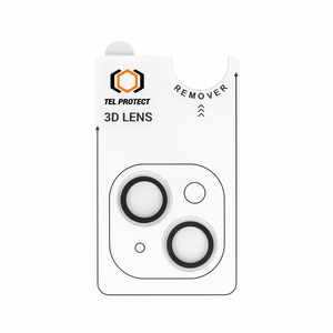Kameran linssin suojalasi Tel Protect 3D Lens kameralle iPhone 15/15 Plus kirkas (2 kpl)
