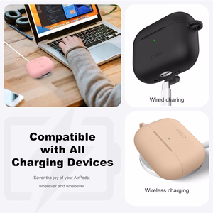 Tech-Protect Silicone Hook Case for AirPods Pro - Olive