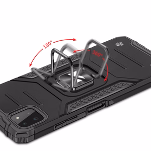 Wozinsky Ring Armor Case Kickstand Kova Rugged Cover Samsung Galaxy A22 4G hopea hopea