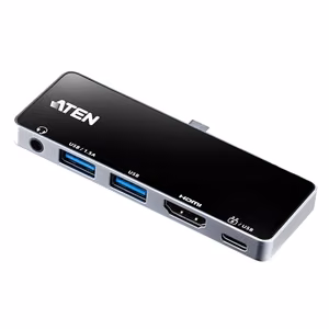 ATEN UH3238-AT – USB-C-matkatelakka läpivientilatauksella