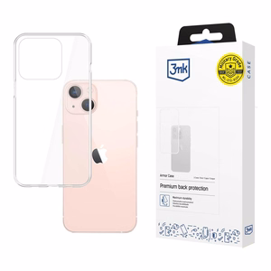 Kotelo iPhone 14 Plus -puhelimelle 3mk Armor Case -sarjasta - läpinäkyvä