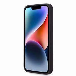 Karl Lagerfeld Silicone Ikonik suojakuori iPhone 14 Plus:lle - musta