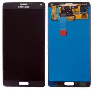 LCD screen Samsung N910 Note 4 with touch screen Black original (service pack)