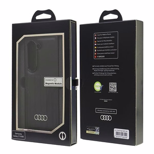 Audi Synthetic Leather MagSafe Suojakuori Samsung Galaxy Z Fold 6:lle - musta