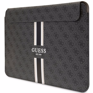 Guess 4G Printed Stripes suojus 16 tuuman kannettavalle - musta