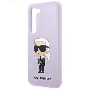 Karl Lagerfeld KLHCS23MSNIKBCU S23+ S916 kovakuori violetti/violetti Silikoninen Ikonik