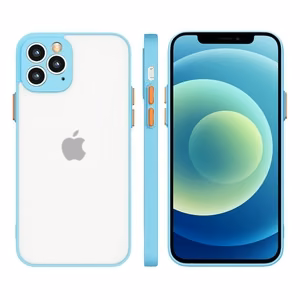 Milky Case Silicone Flexible Translucent Case for Xiaomi Redmi 9T Blue