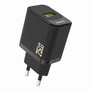 Dudao A27S 25W GaN USB-A Laturi - musta