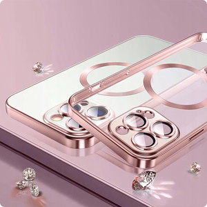 Tech-Protect MagShine Line MagSafe Suojakuori iPhone 15:lle - sininen