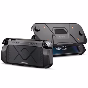 Tech-Protect Carbonox Suojakuori Nintendo Switch 2:lle - musta