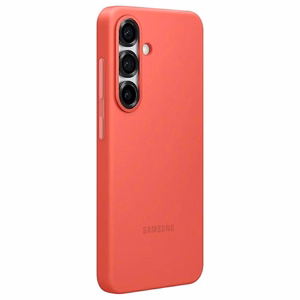 Samsung Silicone Case -suojakuori Samsung Galaxy S25+ -mallille, punainen