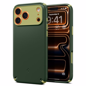 Spigen Nano Pop Hybrid MagSafe Suojakuori iPhone 17 Pro:lle - Vihreä