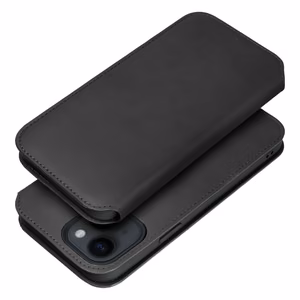 Flip-suojakuori Samsung A35:lle Dual Pocket Book musta