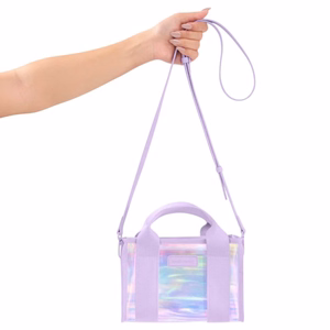 Case-Mate Micro Tote Bag vettä hylkivä olkalaukku, Soap Bubble