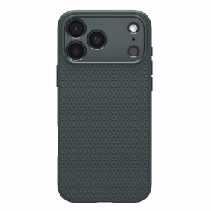 Spigen Liquid Air Suojakuori iPhone 17 Pro Max:lle Abyss Green