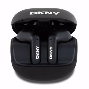 DKNY TWS BT Satiny Finish Nappikuulokkeet - musta