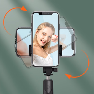 Selfiekeppi WRY1S teleskooppijalusta 0.7m puhelimelle - musta