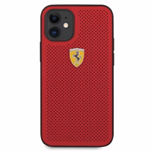 Ferrari FESPEHCP12SRE iPhone 12 mini 5.4" punainen/punainen kovakotelo On Track rei'itetty