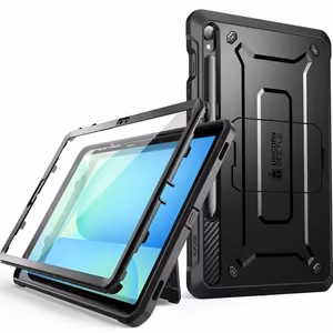 Unicorn Beetle Pro Supcase Suojakuori Samsung Galaxy Tab S9 11.0 / S9 FE / S10 FE / S10 Lite 10.9 X710 / X716B / X510 / X516B / X520 / X526 / X400 / X406B -lle - musta