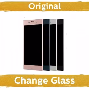 LCD-näyttö yhteensopiva Sony Xperia XZ F8331 hopeinen (Uusittu: Kiina)