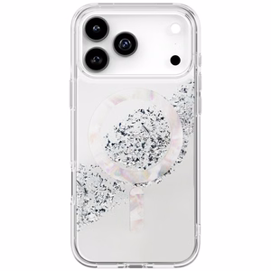 Uniq Coehl Crystelle Suojakuori iPhone 17 Pro Max:lle Magneettisella Latauksella - Hopeinen