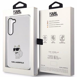 Karl Lagerfeld KLHCS23SHNCHTCT S23 S911 läpinäkyvä kovakuori Ikonik Choupette