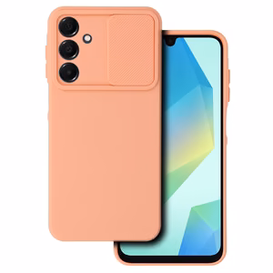 Camshield Soft Suojakuori Samsung Galaxy A16 4G / 5G:lle lohenpunainen