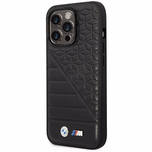 BMW Bi Pattern Suojakuori iPhone 14 Pro 6.1":lle - musta