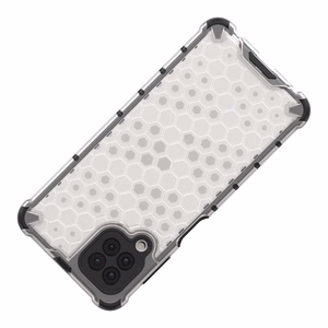 Honeycomb Asia panssari kansi TPU puskuri Samsung Galaxy A22 4G läpinäkyvästä