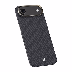 Benks magneettinen Armor Air Armor Grid Kevlar suojakuori metallirunko 600D iPhone 17 Air musta