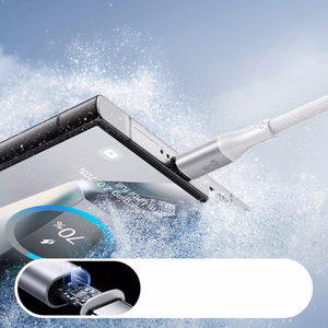 Joyroom S-A28 Flash Series 3A USB-A - USB-C Kaapeli 2m - Valkoinen