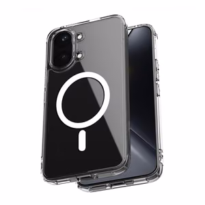 Crong Hybrid Clear Magnetic MagSafe-suojakuori Xiaomi POCO X8 Pro Max 5G:lle, läpinäkyvä