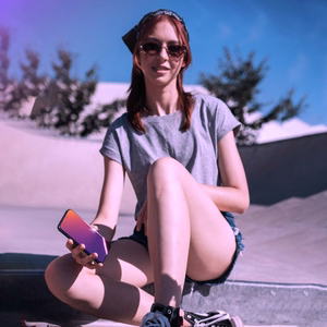 3mk Rainbow Privacy Karkaistu lasi Apple iPhone 16e:lle