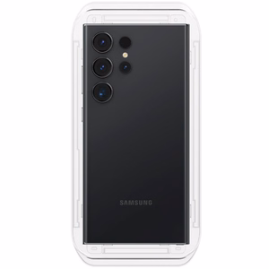 Spigen Glas.tR EZ Fit karkaistu suojalasi Samsung Galaxy S24 Ultra -puhelimelle, 2 kpl